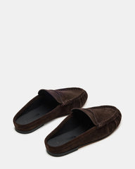 RAFE CHOCOLATE BROWN SUEDE