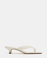 TRACIE WHITE LEATHER